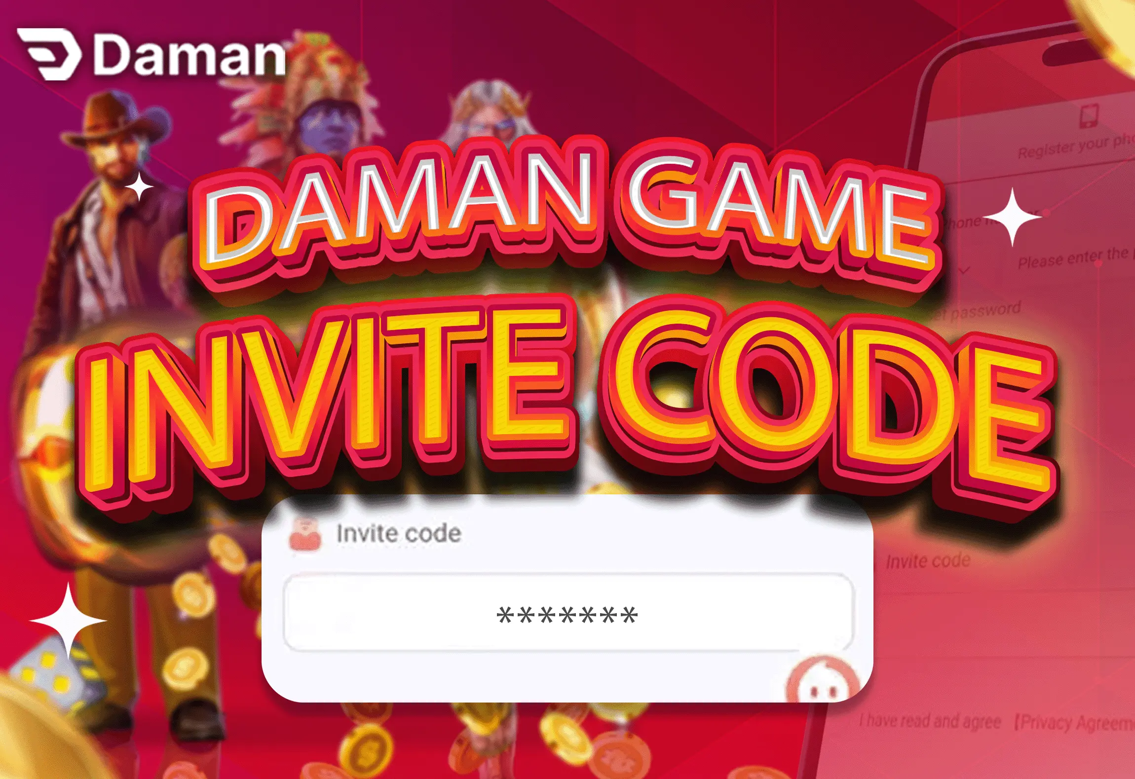 Daman Game Invite Code
